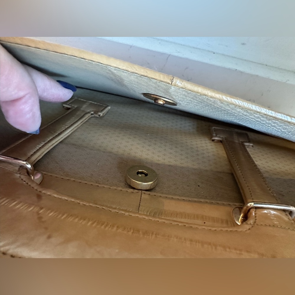 Genuine‎ EEL SKIN shoulder bag - Picture 8 of 9